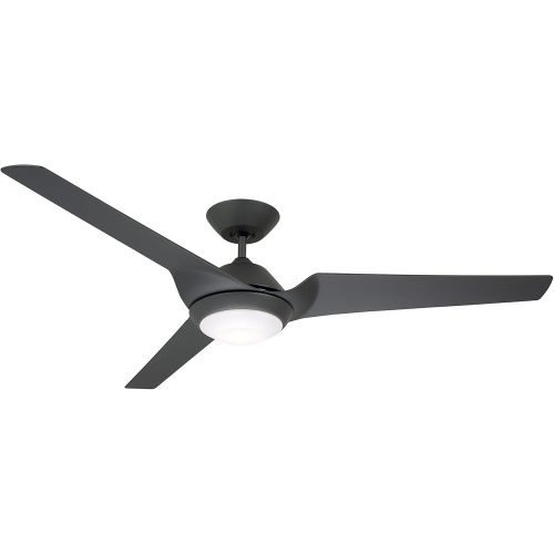  Emerson CF275BQ 60-inch Modern Sweep Eco Ceiling Fan, 3-Blade Ceiling Fan with LED Lighting and 6-Speed Wall Control