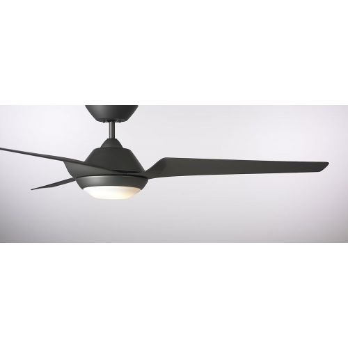  Emerson CF275BQ 60-inch Modern Sweep Eco Ceiling Fan, 3-Blade Ceiling Fan with LED Lighting and 6-Speed Wall Control