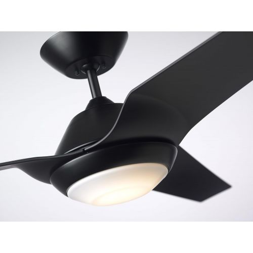  Emerson CF275BQ 60-inch Modern Sweep Eco Ceiling Fan, 3-Blade Ceiling Fan with LED Lighting and 6-Speed Wall Control