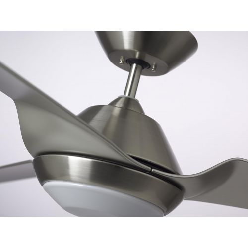  Emerson CF275BQ 60-inch Modern Sweep Eco Ceiling Fan, 3-Blade Ceiling Fan with LED Lighting and 6-Speed Wall Control