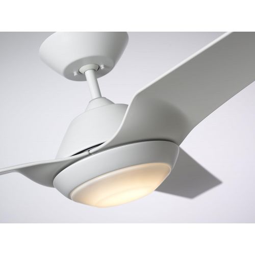  Emerson CF275BQ 60-inch Modern Sweep Eco Ceiling Fan, 3-Blade Ceiling Fan with LED Lighting and 6-Speed Wall Control