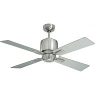 Emerson CF230BS Veloce 46-Inch Ceiling Fan with Light and Remote, Brushed Steel Finish