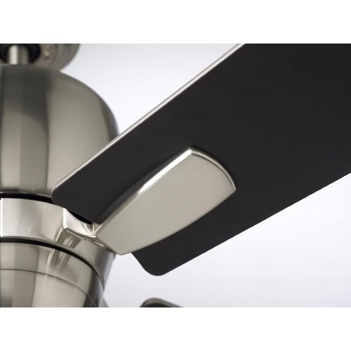  Emerson CF230BS Veloce 46-Inch Ceiling Fan with Light and Remote, Brushed Steel Finish