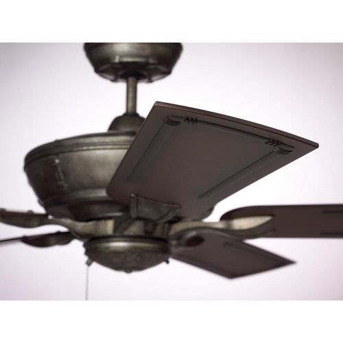  Emerson Ceiling Fans CF610VS Wet Rated Welland Indoor Outdoor Ceiling Fan with 54-inch Blades, Vintage Steel Finish