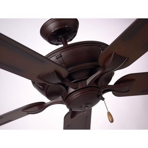  Emerson Ceiling Fans CF610VS Wet Rated Welland Indoor Outdoor Ceiling Fan with 54-inch Blades, Vintage Steel Finish