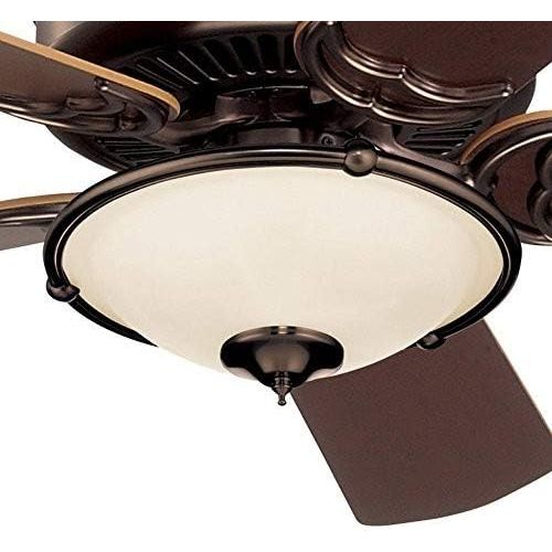  Emerson Ceiling Fans LK53ORB Low Profile Damp Light Kit for Ceiling Fans, Candelabra