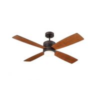 Emerson Ceiling Fans CF430ORB Highrise Modern Ceiling Fan With Light And Wall Control, 50-Inch Blades, Oil Rubbed Bronze Finish