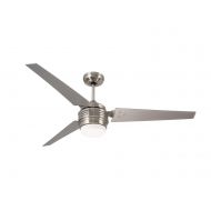 Emerson CF766LVS 4th Avenue 60-inch Modern Ceiling Fan, 3-Blade Ceiling Fan with LED Lighting and 4-Speed Wall Control