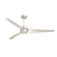 Emerson CF765BS Ceiling Fan with 4 Speed Wall Control and 60-Inch Blades, Brushed Steel Finish