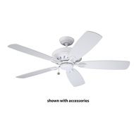 Emerson Lighting CF5200SW Penbrooke Select Eco Ceiling Fan, Satin White, Blades Sold Separately