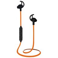 Emerson Radio Emerson Wireless In-Ear Bluetooth Sports Earbuds Headphones with Universal Mic and Remote and Tangle free cable ER106001