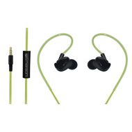 Emerson Radio Emerson Wired Sweat Proof Earbuds Headphones with Universal Mic and Remote and Secure Fit Ear hook ER106005