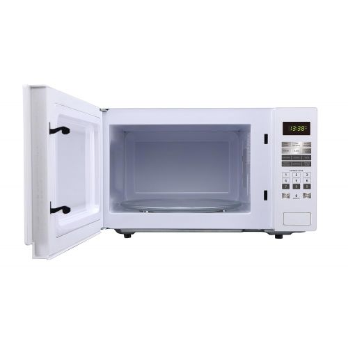  Emerson Radio Emerson ER105001 1.1 cu. ft. 1000W, Touch Control Counter Top Microwave Oven, White