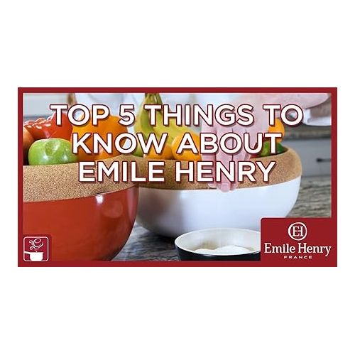  Emile Henry Large Storage Bowl | Creme
