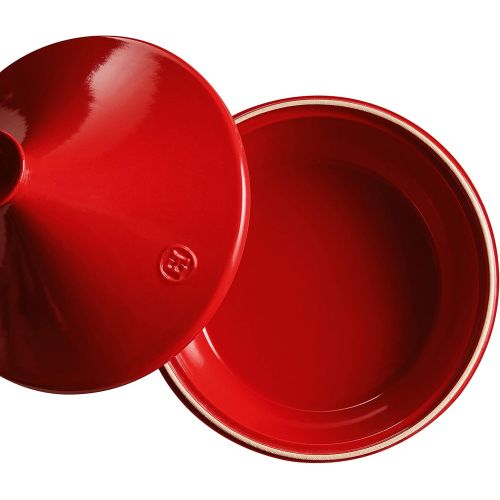  Marke: Emile Henry Emile Henry 349526 Keramik Rote Tajine E-Box, Ø270mm