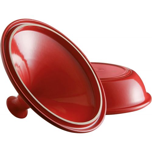  Marke: Emile Henry Emile Henry 349526 Keramik Rote Tajine E-Box, Ø270mm