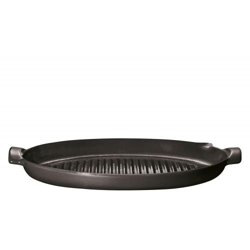  Emile Henry Grill Steen voor vis 500x280mm 7544-79 Fusain