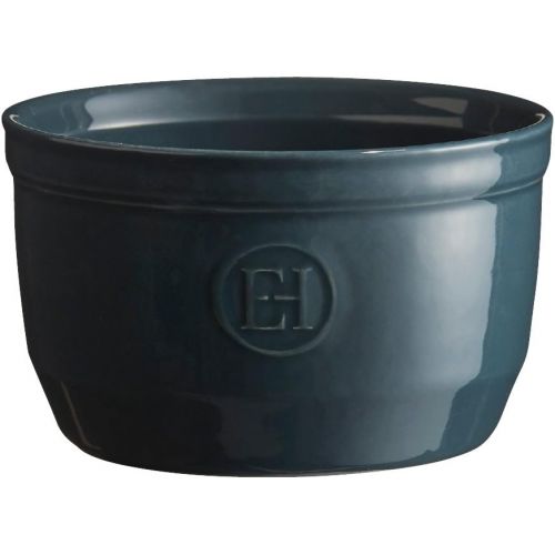  Emile Henry Made in France 8.5 oz Ramekin (Set of 2), 4 by 25, Blue Flame: Kitchen & Dining