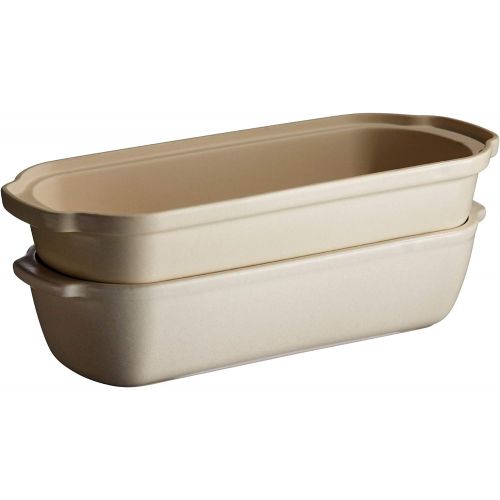  [아마존베스트]Emile Henry Italian 13.4 x 5.3 inches, Linen Bread Baker