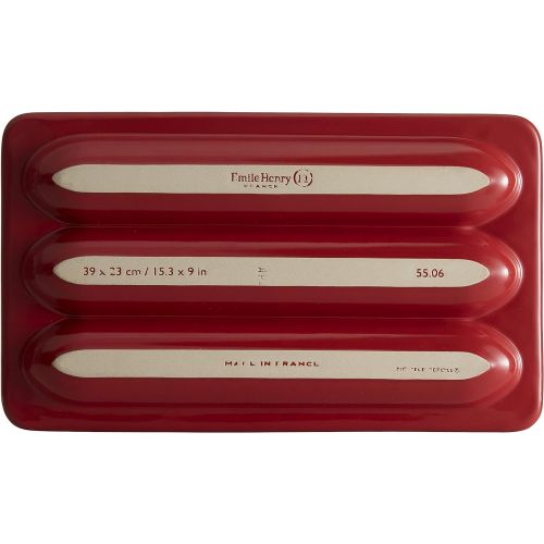  Emile Henry Baguette Baker Burgundy