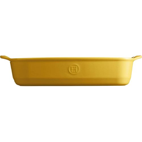  Emile Henry Medium Rectangular Oven Dish, Provence Yellow