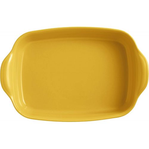  Emile Henry Medium Rectangular Oven Dish, Provence Yellow