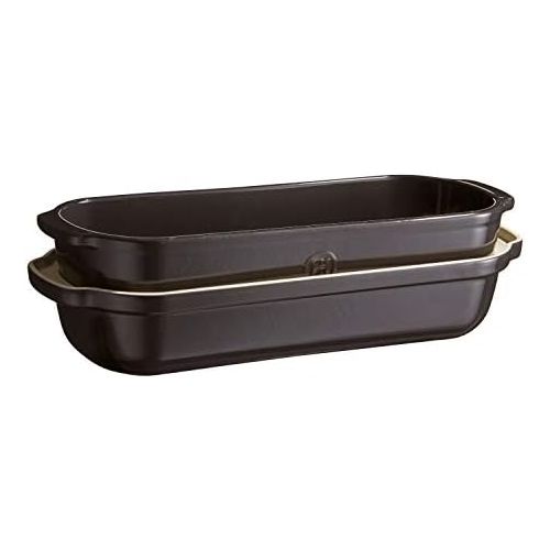  [아마존베스트]Emile Henry EH349503 Ceramic Farmhouse Bread Bakeware, 39.5 x 16.5 x 15 cm