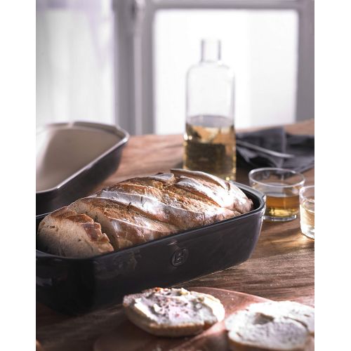  [아마존베스트]Emile Henry EH349503 Ceramic Farmhouse Bread Bakeware, 39.5 x 16.5 x 15 cm