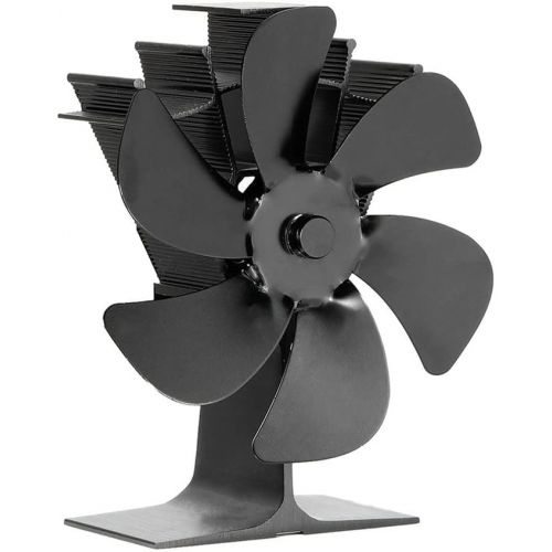  Emilykylie Home SF205G Fireplace 6 Blade Heat Supplies Stove Fan Komin Log Wood Burner Eco Friendly Quiet Fan Efficient Heat Distribution