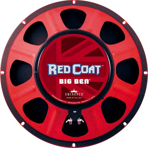  Eminence},description:The Eminence Red Coat 15 Big Ben Guitar Speaker has a very big, clean and warm British sound. The Ben Ben speaker features a somewhat throaty tone with fat ba