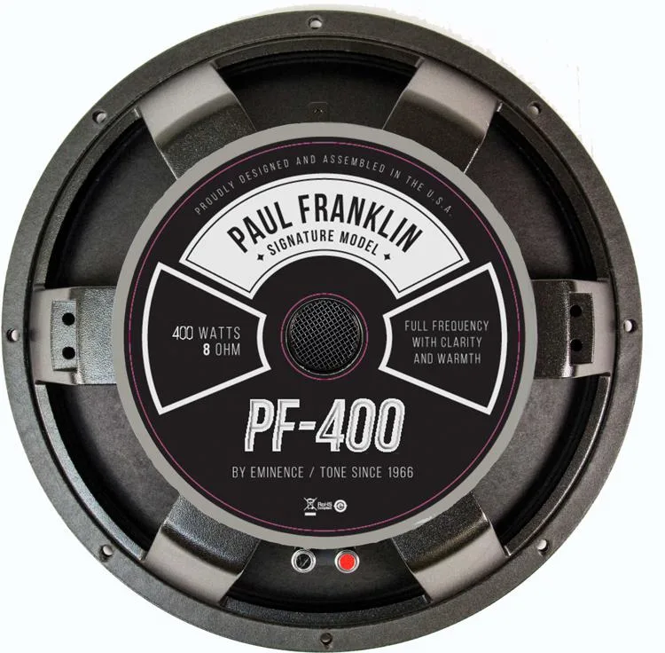 Eminence PF-400 Paul Franklin Signature 15-inch Replacement Steel Guitar Speaker