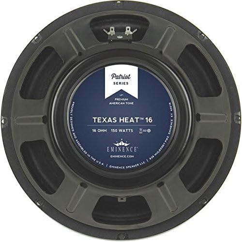  Eminence Patriot Texas Heat 12 Guitar Speaker, 150 Watts at 16 Ohms