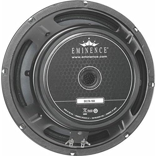  Eminence American Standard Delta-10A 10 Pro Audio Speaker, 350 Watts at 8 Ohms