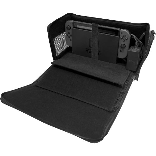  Emio Carrying Case For Nintendo Switch Console, Gray