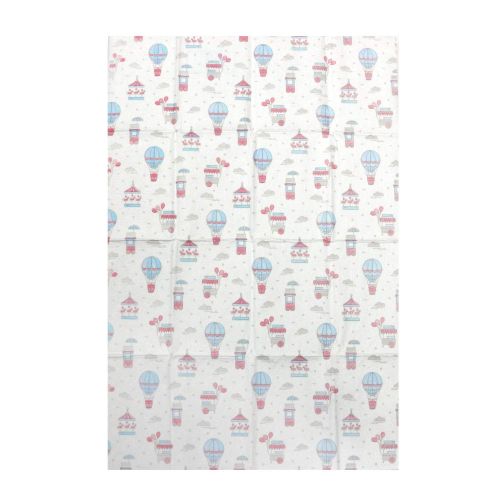  Emmzoe Disposable Sanitary Diaper Changing Table Mat Pads - Germ Protection, Soft, Leakproof - Sea Life (18 x 27 - 25 Pack)