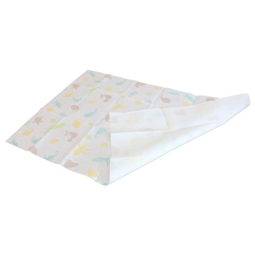  [아마존베스트]Emmzoe Disposable Sanitary Diaper Changing Table Mat Pads - Germ Protection, Soft, Leakproof - Sea Life (18 x 27 - 25 Pack)