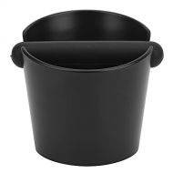 Emoshayoga Coffee Ground Container Coffee Slag Grounds Bucket Durable Large Capacity Coffee Knock Box Premium with Rubber for Coffee Ground for Espresso Machines(Exposure)