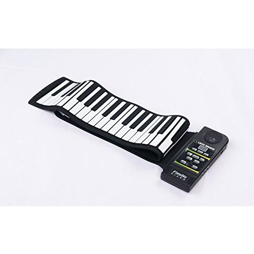  Emperor of Gadgets  Electronic Piano Keyboard  Silicon Flexible Roll up Piano with Loud Speaker and Foot Pedal(88 Key)