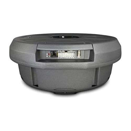  EMPHASER EBS111A Powerful 28 cm Active Subwoofer for Installation in Spare Wheel Trough/Rim Car Bass Box with 200 Watt Amplifier Closed Housing