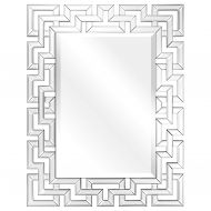 Empire Art Direct Wall-Mounted Modern Mirror 31 in. x 0.79 in. x 40 in. Clear