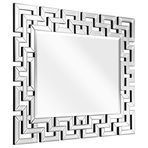  Empire Art Direct Wall-Mounted Modern Mirror 31 in. x 0.79 in. x 40 in. Clear