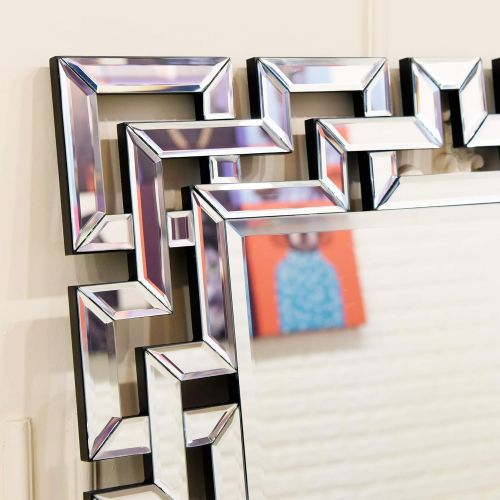  Empire Art Direct Wall-Mounted Modern Mirror 31 in. x 0.79 in. x 40 in. Clear