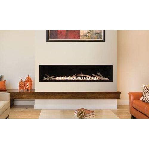  Empire Comfort Systems Empire Boulevard 60 Contemporary Linear Vent-Free Fireplace - LP