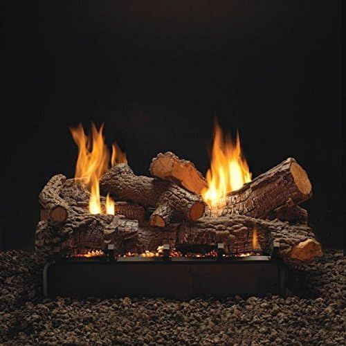  Empire Comfort Systems Premium VF MV Peninsula 36 Fireplace with 24 Rock Creek Logset - NG