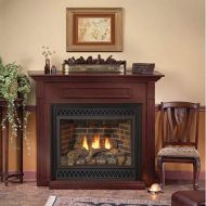 Empire Comfort Systems Tahoe Deluxe 36 DV IP Fireplace with Rectangle Doors, NG