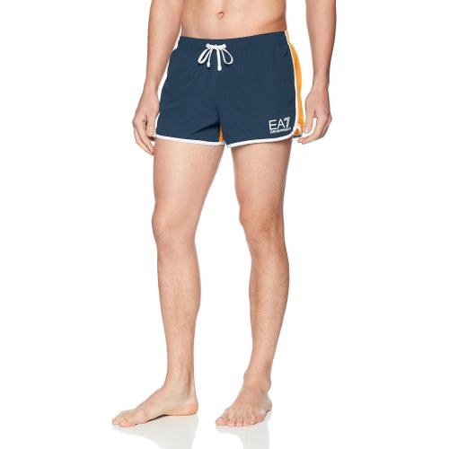  Emporio+Armani Emporio Armani EA7 Mens Sea World Beachwear Color Block 1m Shorts