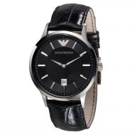 Emporio Armani Men ft s AR2411 Classic Renato Black Leather Watch by Emporio Armani