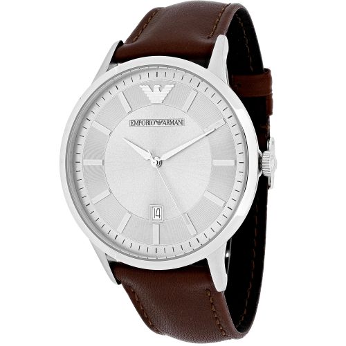  Emporio Armani Mens AR2463 Classic Brown Leather Watch by Emporio Armani