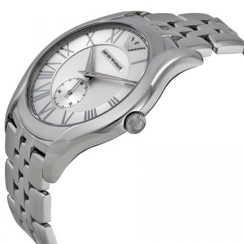  Emporio Armani Mens AR1788 Classic Silver Stainless Steel Watch by Emporio Armani