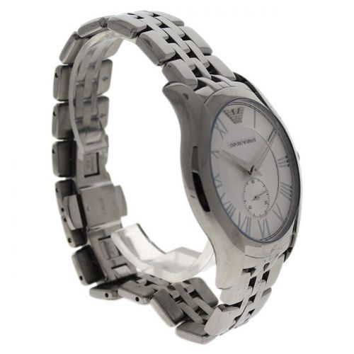  Emporio Armani Mens AR1788 Classic Silver Stainless Steel Watch by Emporio Armani